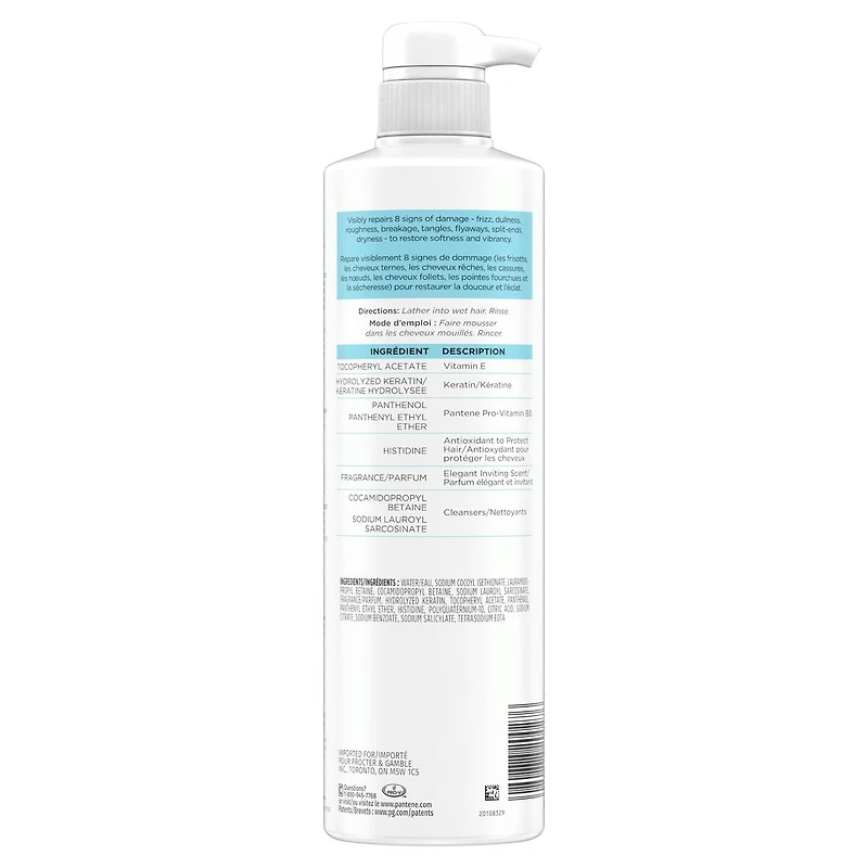 Pro-V Miracles Bond Repair Keratin + Vitamin E Sulfate-Free Shampoo