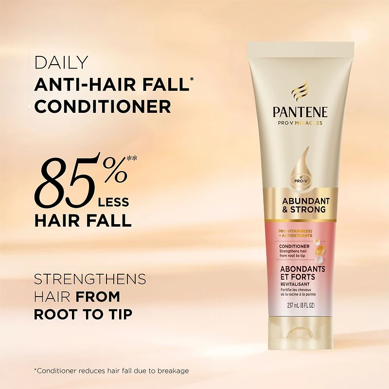 Revitalisant Abondants et forts avec complexe de provitamine B5 et antioxydants (8 oz)