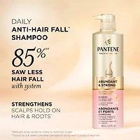 Shampooing Abondants et forts avec complexe de provitamine B5 et niacinamide