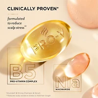 Shampooing Abondants et forts avec complexe de provitamine B5 et niacinamide