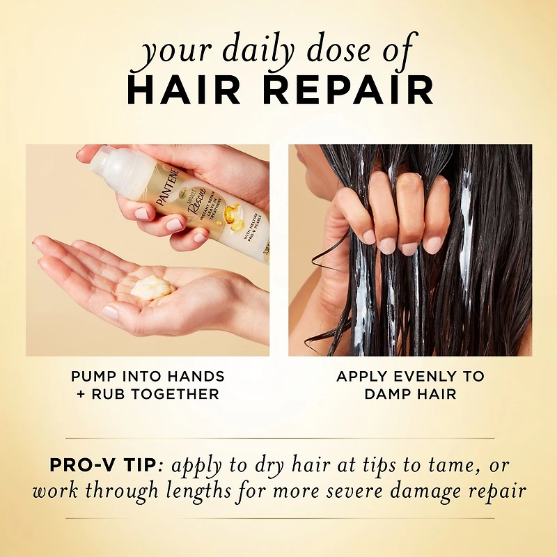 Miracle Rescue Instant Repair Leave-In Treatment with Melting Pro-V Pearls