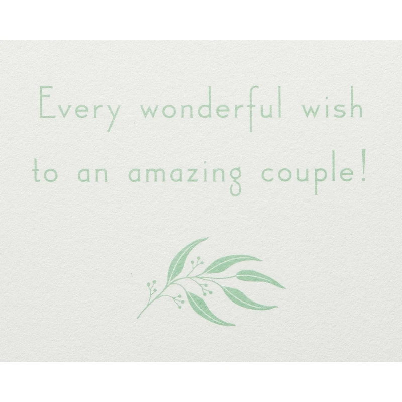 Papyrus Bridal Shower Card (Wonderful Wish)