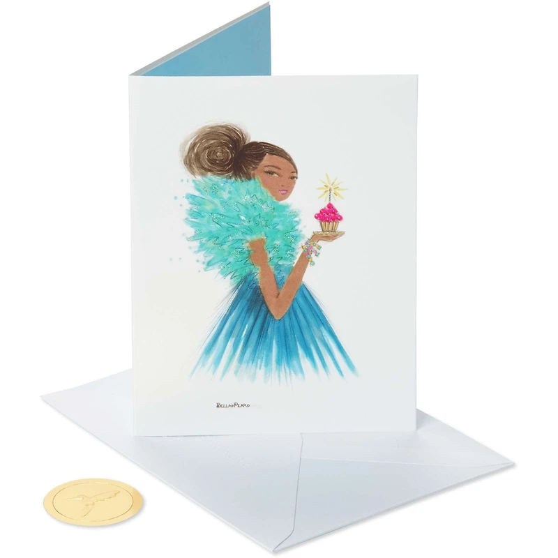 Carte de fête Papyrus pour elle (Joyeux anniversaire)