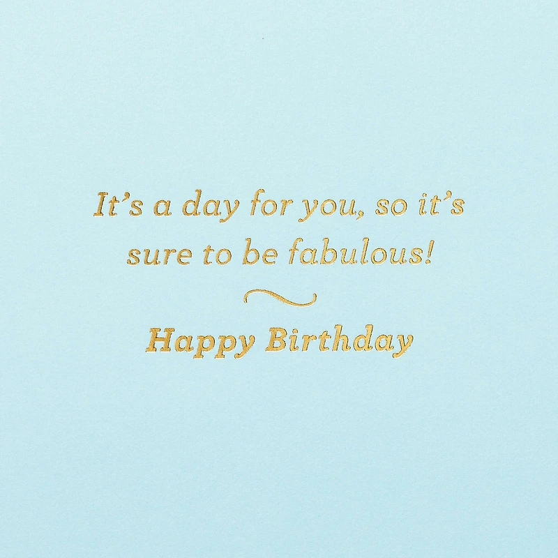 Carte de fête Papyrus pour elle (Joyeux anniversaire)
