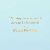 Carte de fête Papyrus pour elle (Joyeux anniversaire)