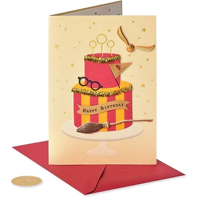 Carte de fête Harry Potter Papyrus (L'élu)