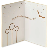 Carte de fête Harry Potter Papyrus (L'élu)