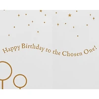 Carte de fête Harry Potter Papyrus (L'élu)