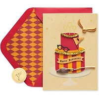 Carte de fête Harry Potter Papyrus (L'élu)