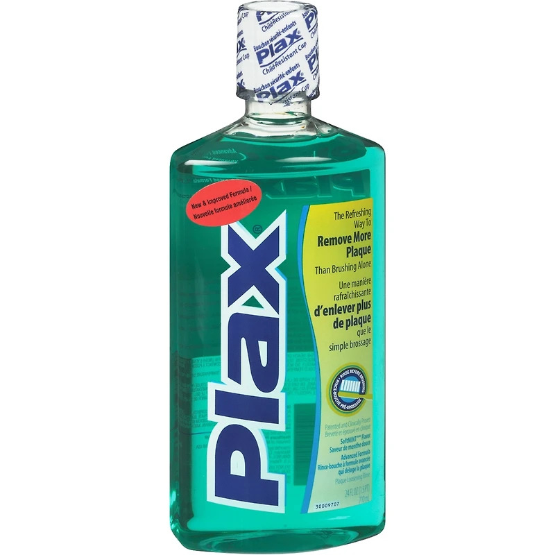 Plax Rince-bouche, menthe douce 710 ML