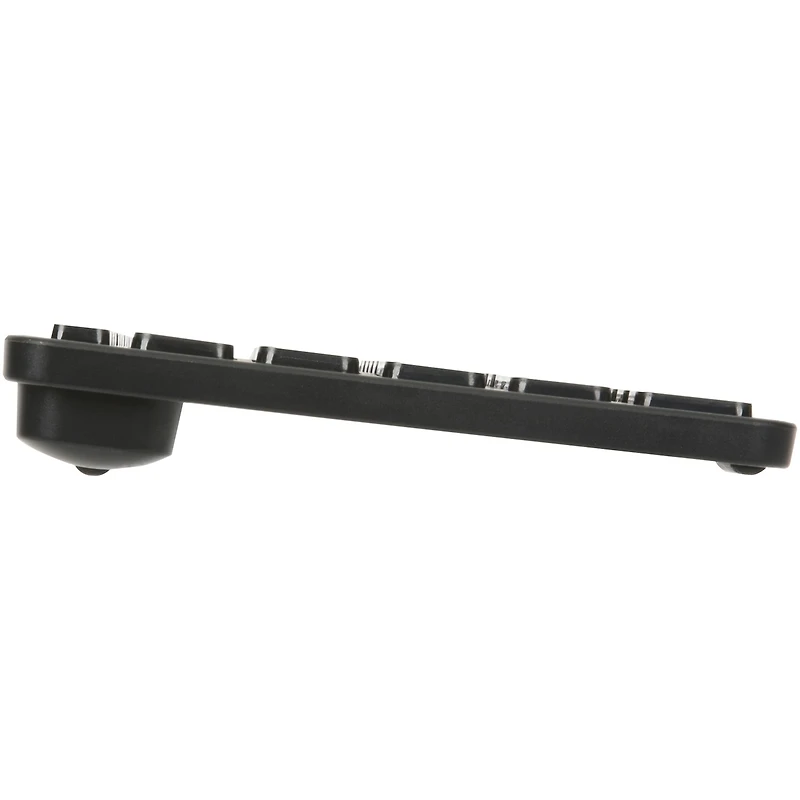 Clavier compact sans fil avec revêtement antimicrobien