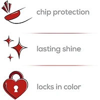 essie stay longer premium longwear top coat, chip-protection, stay longer
