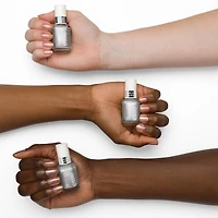 essie nail art studio special effects polish, vegan, salon quality formula, pixel pearl finish, astral aura, pink, 13.5 ml