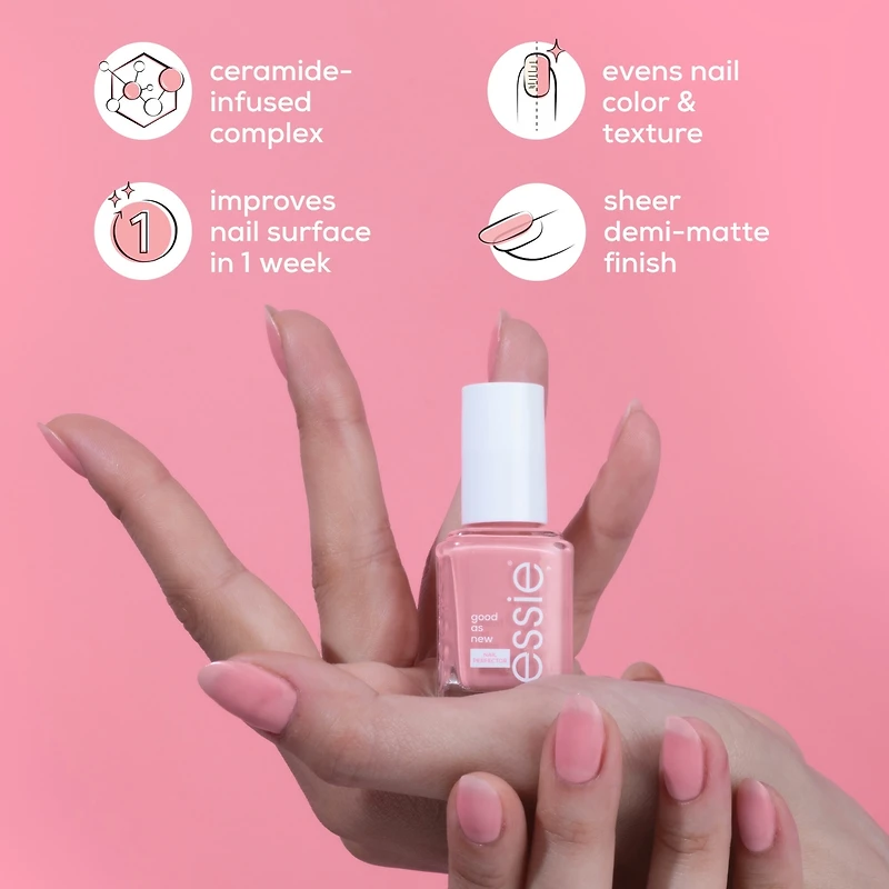 good as new nail perfector, sheer pink