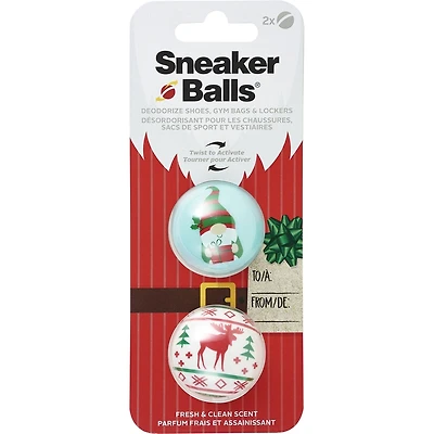 Sneaker Balls Xmas Moose Gnome Désodorisant