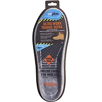 SEMELLES EN MOUSSE VISCOÉLASTIQUE PLUS ULTRA WORK POUR HOMME, POINTURES 7 à 13