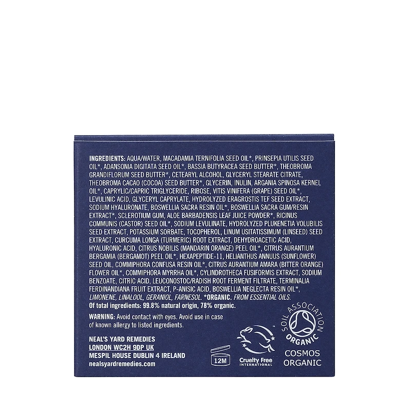 Crème liftante intense à l'encens