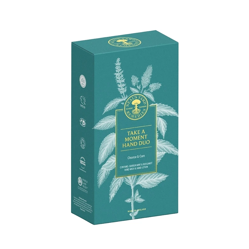 Duo pour les mains Take a Moment - Menthe du jardin et bergamote