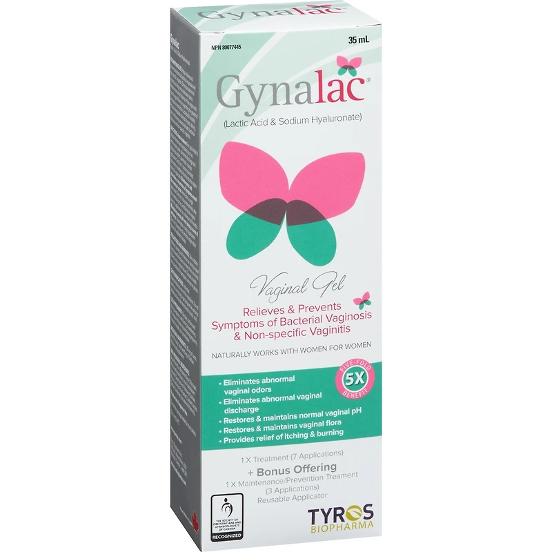 Gynalac Vaginal Gel