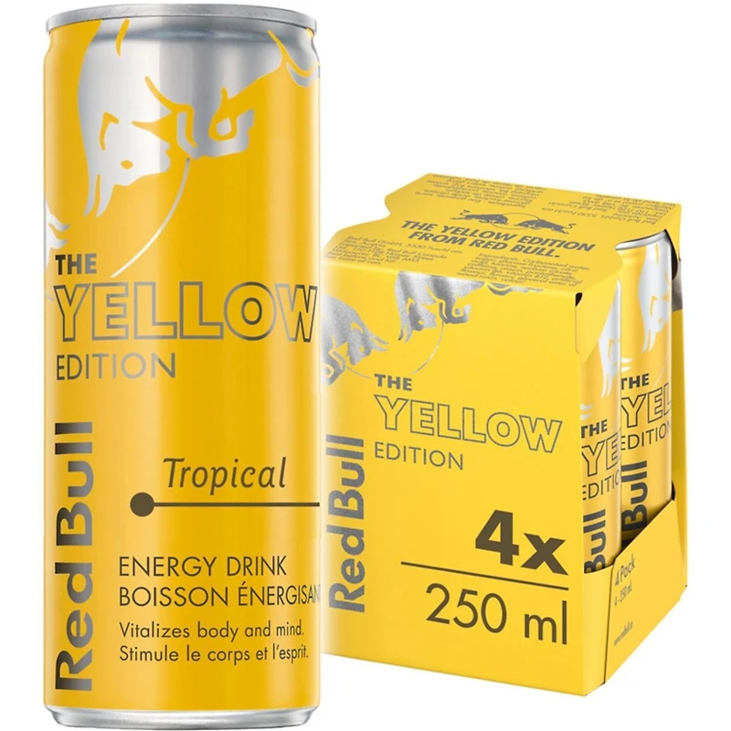 Boisson énergisante tropical