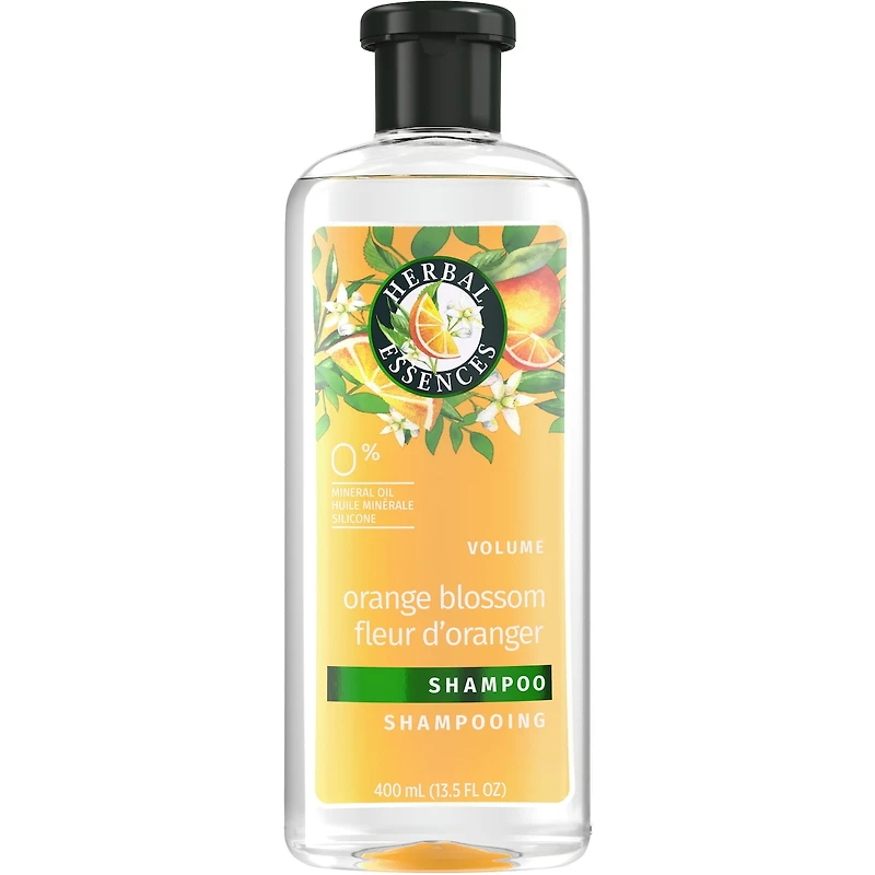 Shampooing volumisant Herbal Essences, fleur d’oranger