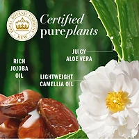 Jojoba Oil Sulfate Free Shampoo, Made for Air Drying, Smoothing,  400 mL, with Certified Camellia Oil and Aloe Vera, For All Hair Types, Especially Frizzy Hair