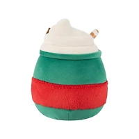 Peluche Squishmallows des Fêtes 5 po - Calvin le latté à la menthe poivrée