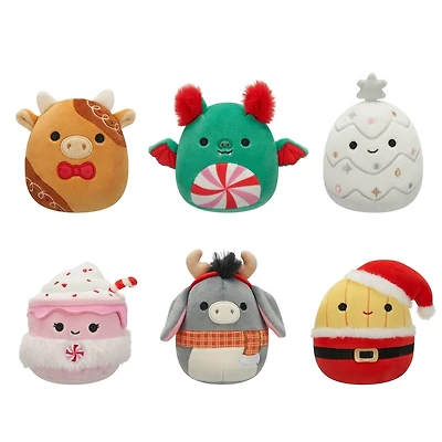 Peluche Mystère Squishmallows des Fêtes 4 po