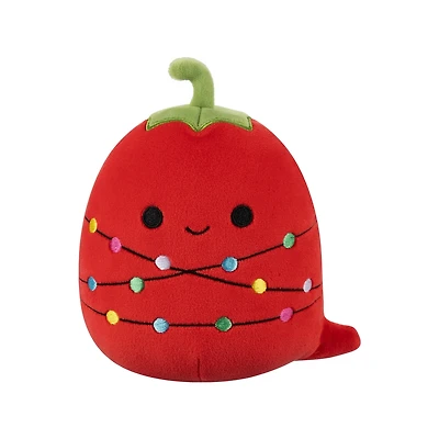 Peluche Squishmallows des Fêtes 5 po - Christo le piment fort avec lumières
