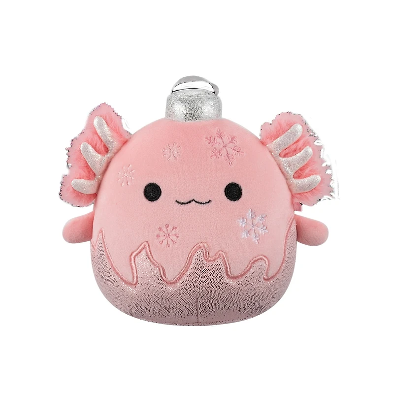 Peluche Squishmallows des Fêtes 5 po - Archie l'Axolotl Ornement