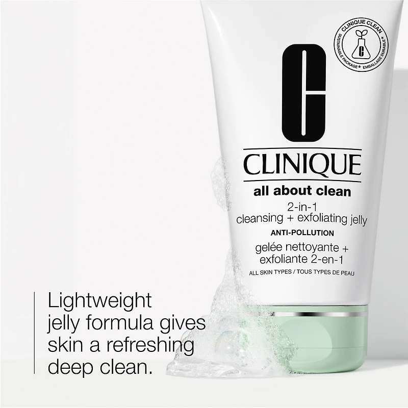 Gelé nettoyante et exfoliante 2-en-1 All About CleanMC