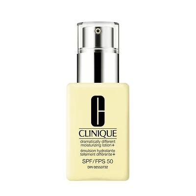 Lotion hydratante visage radicalement différente + SPF 50