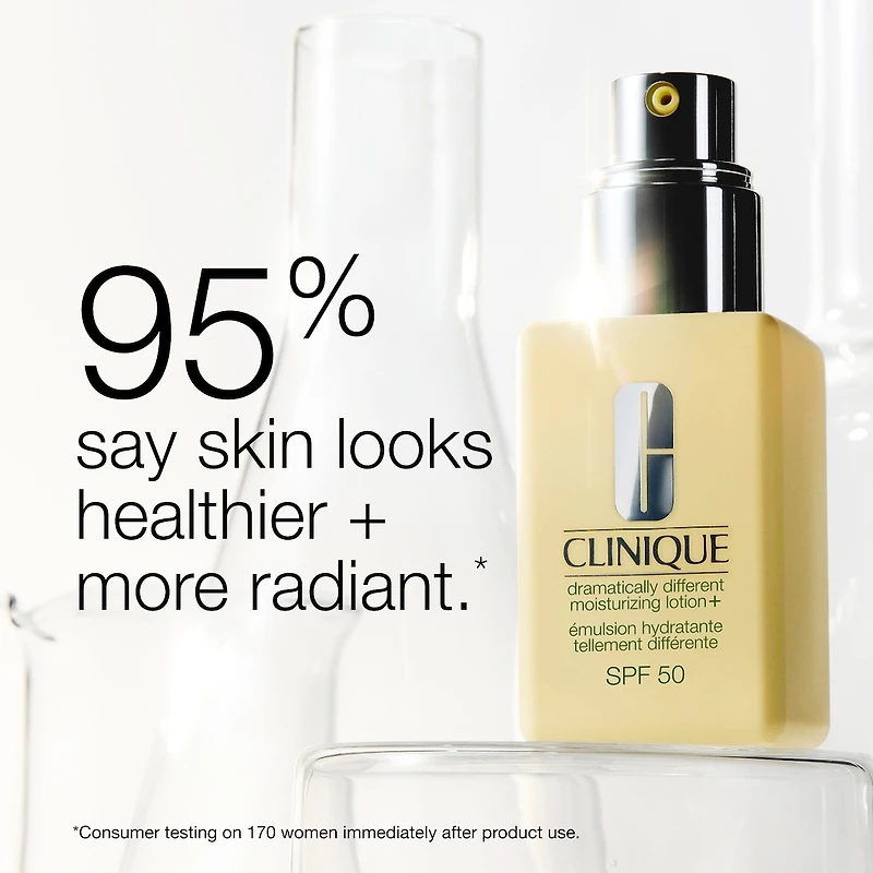 Lotion hydratante visage radicalement différente + SPF 50