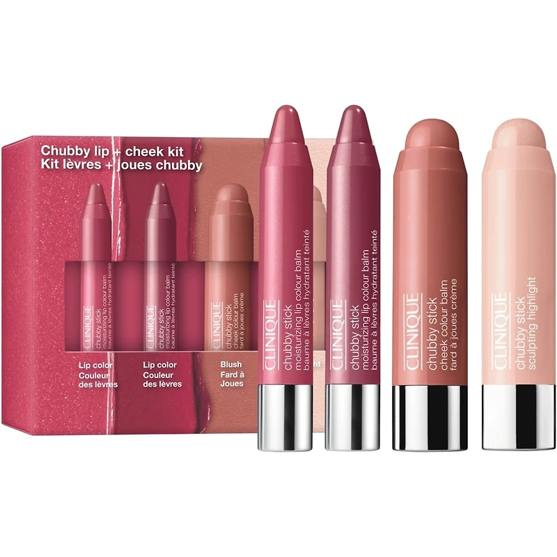 Coffret lèvres et joues rebondies