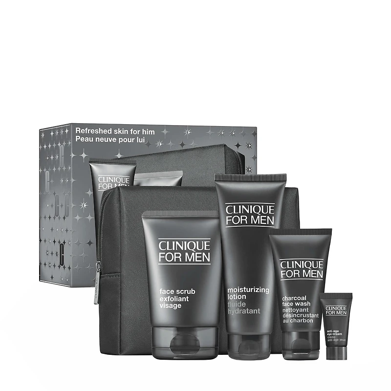 Refreshed Skin For Him Skincare Gift Set