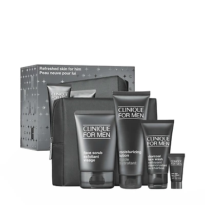 Refreshed Skin For Him Skincare Gift Set