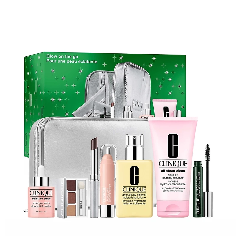 Glow On The Go Skincare & Makeup Gift Set