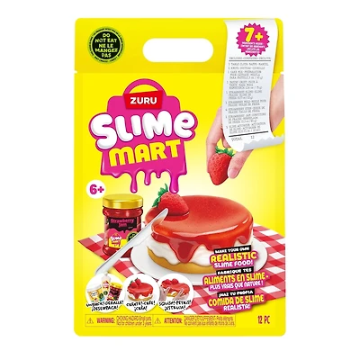 Slime Mart Petit sac Gâteau au fromage aux fraises