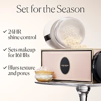Indulgent Icons Translucent Loose Setting Powder & Velour Puff Set