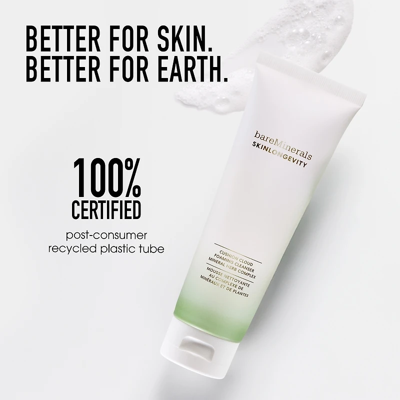 SKINLONGEVITY Cushion Cloud Gentle Foaming Cleanser