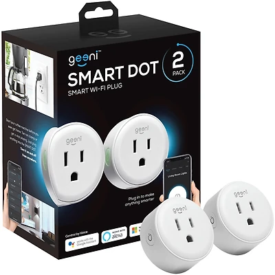 Lot de 2 Prises Wi-Fi intelligente DOT