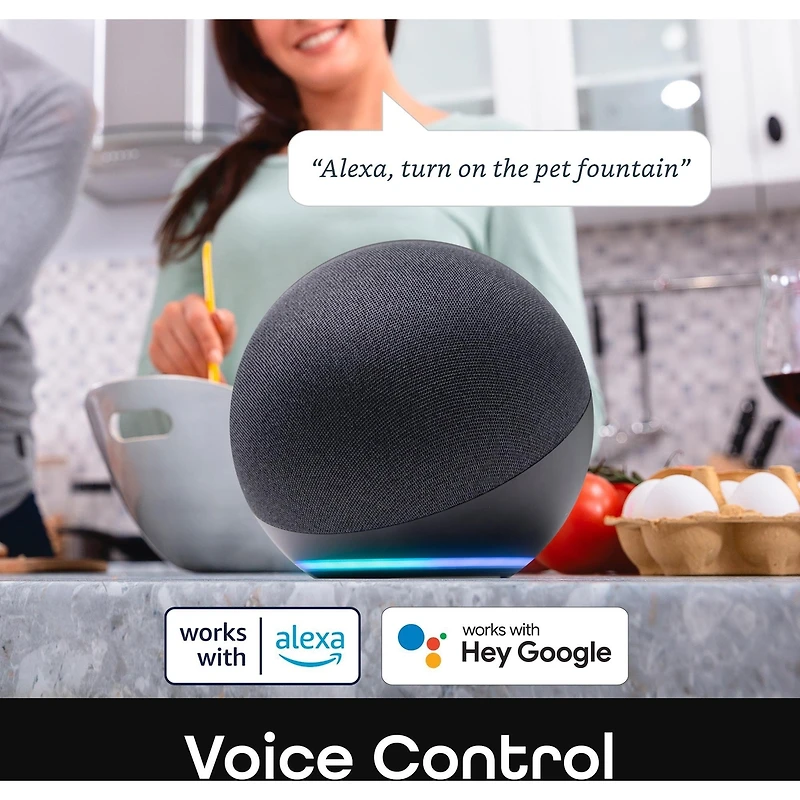 Fontaine à eau intelligente pour animaux de compagnie, 2L