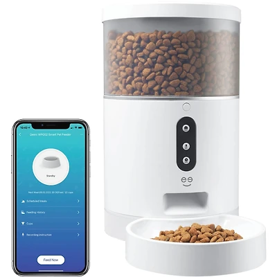 Mangeoire Intelligente  automatique pour animaux de compagnie, 4L