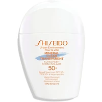 Crème solaire minérale transparente pour environnement urbain SPF 50