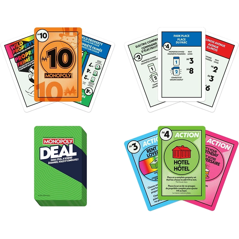 Jeu de cartes Monopoly Deal