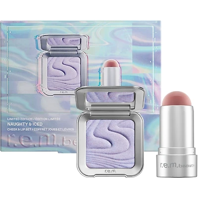 naughty & iced face & blush set