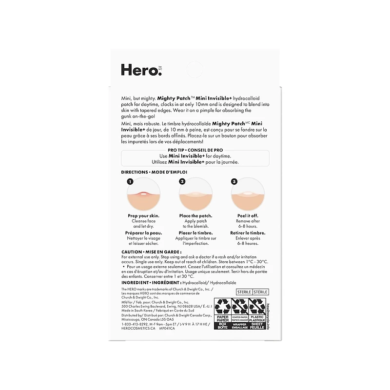 Hero Mighty Patch™ Mini Invisible+