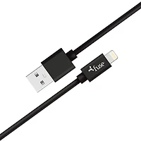 10Ft Lghtning Round Cable - Black