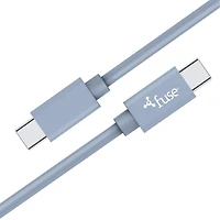 6Ft C-To-C Silicone - Blue