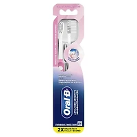 Oral-B Sensi-Soft Toothbrush, Ultra Soft, 2 count
